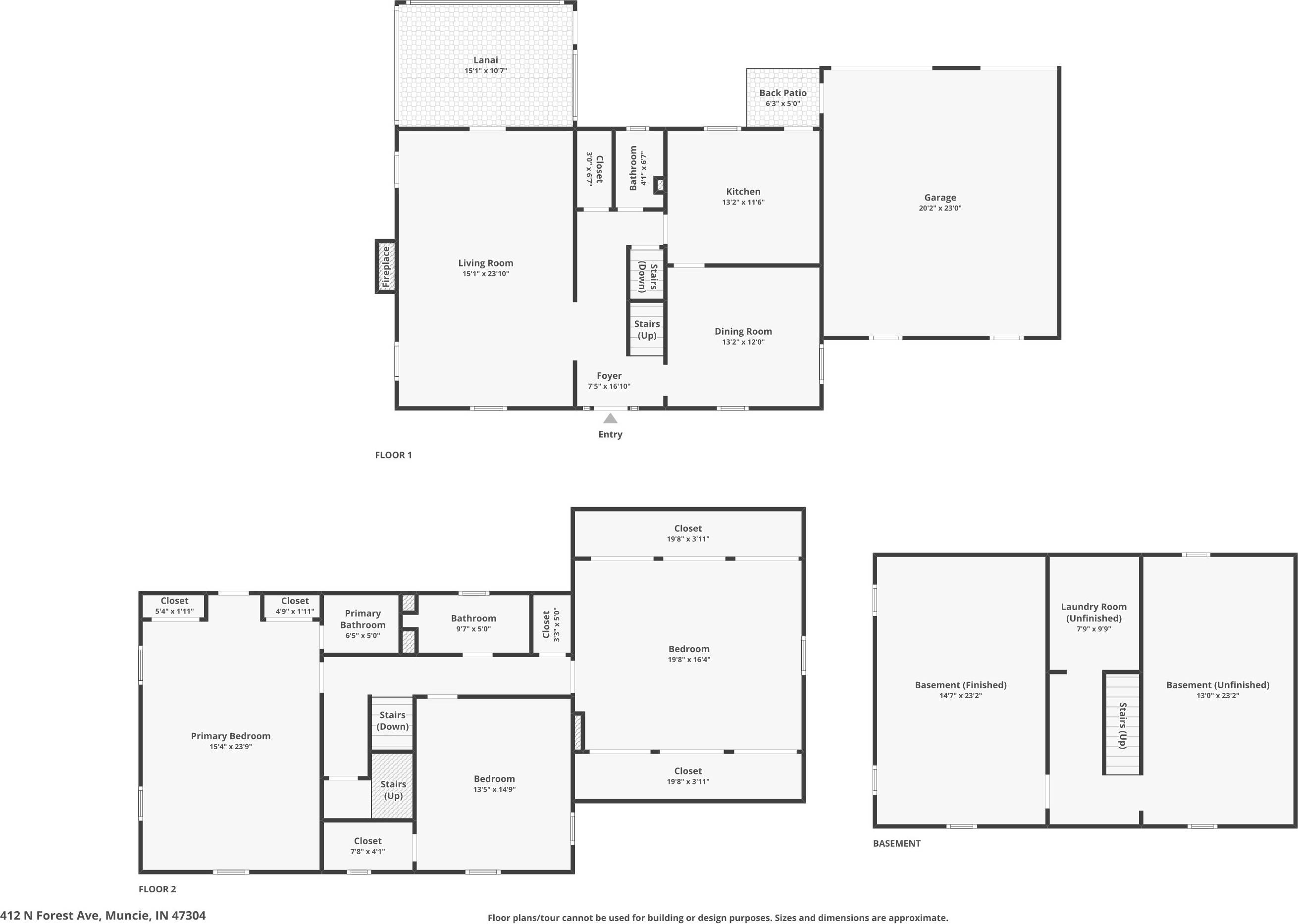 412 N. Forest, Muncie, IN 47304