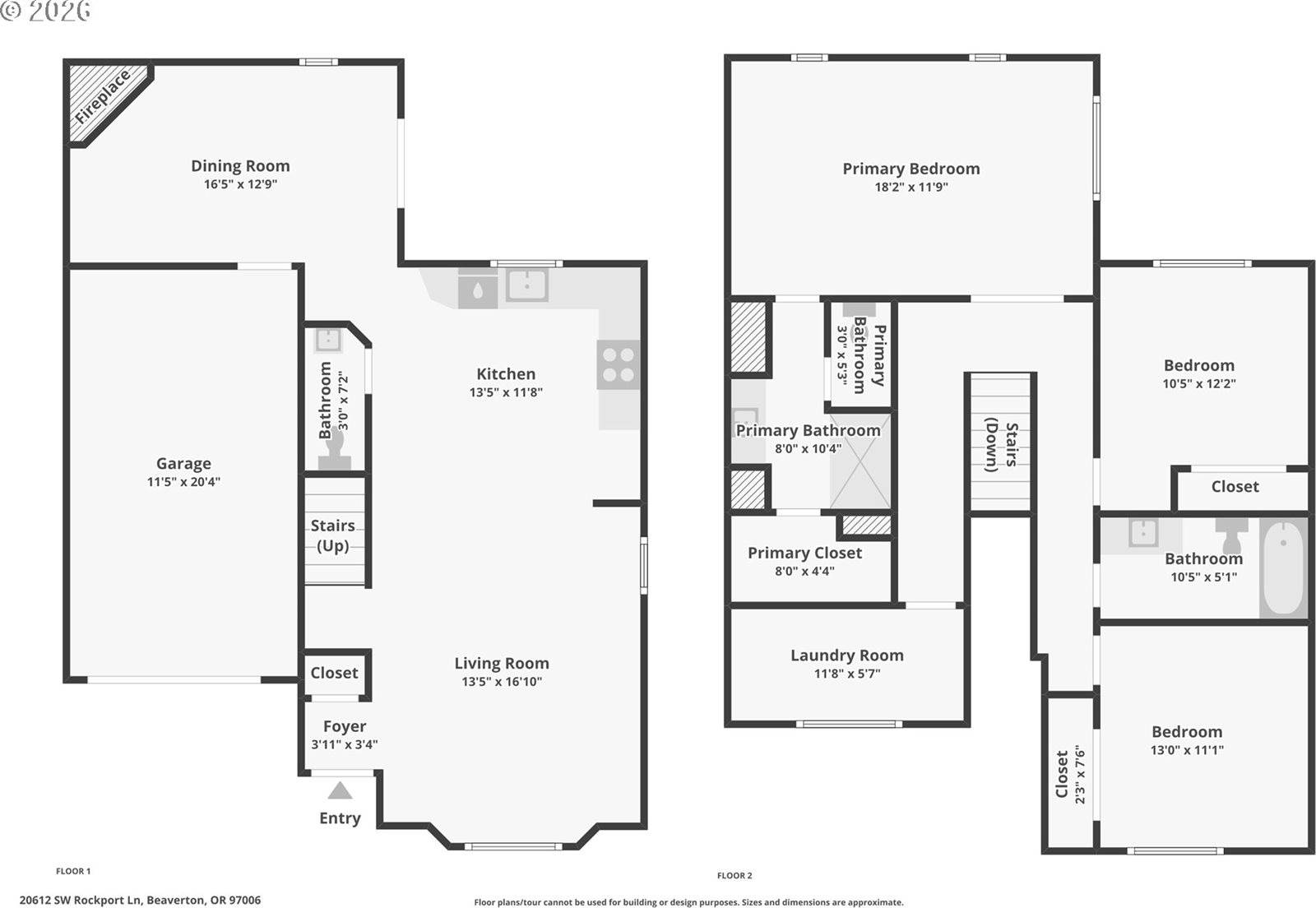 20612 SW Rockport Ln, Beaverton, OR 97006