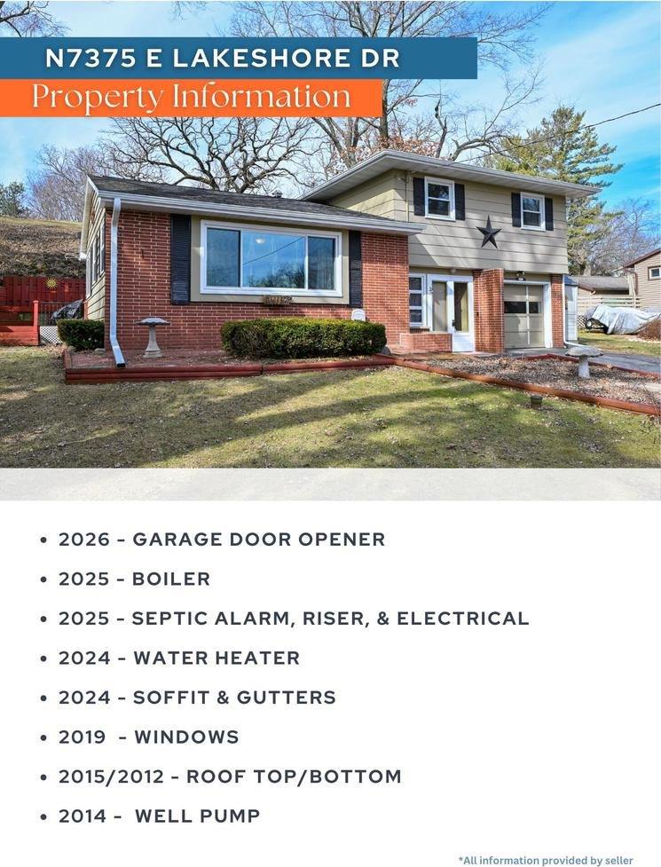 N7375 E Lakeshore DRIVE, Whitewater, WI 53190