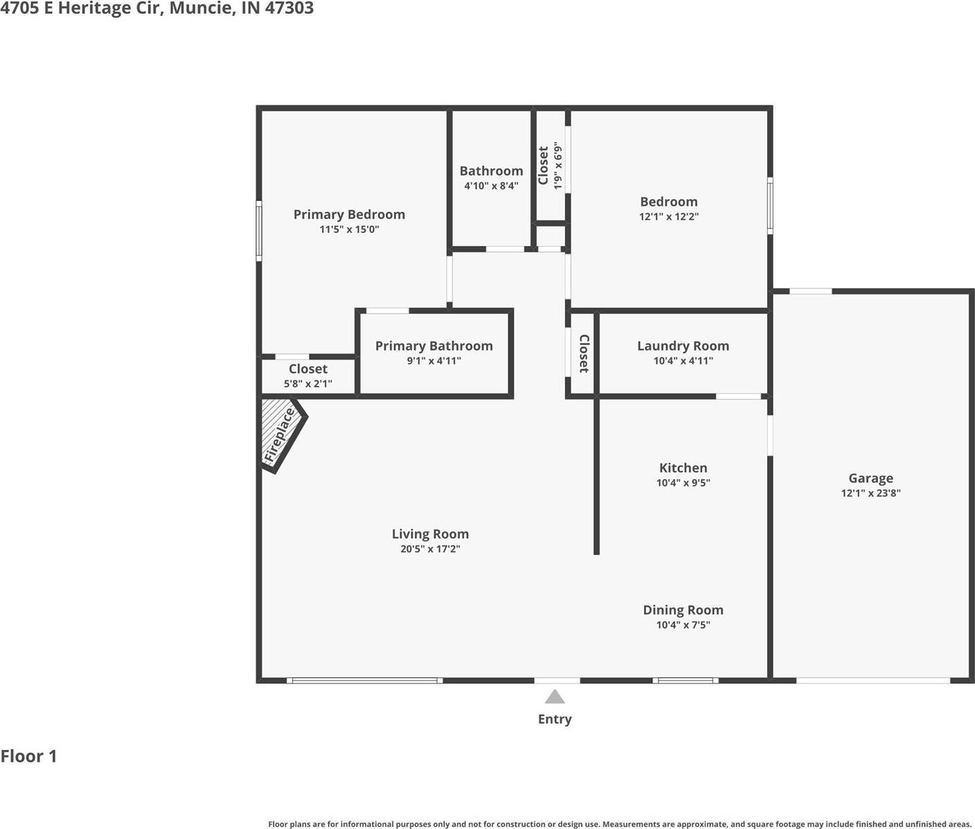 4705 E Heritage Circle, Muncie, IN 47303