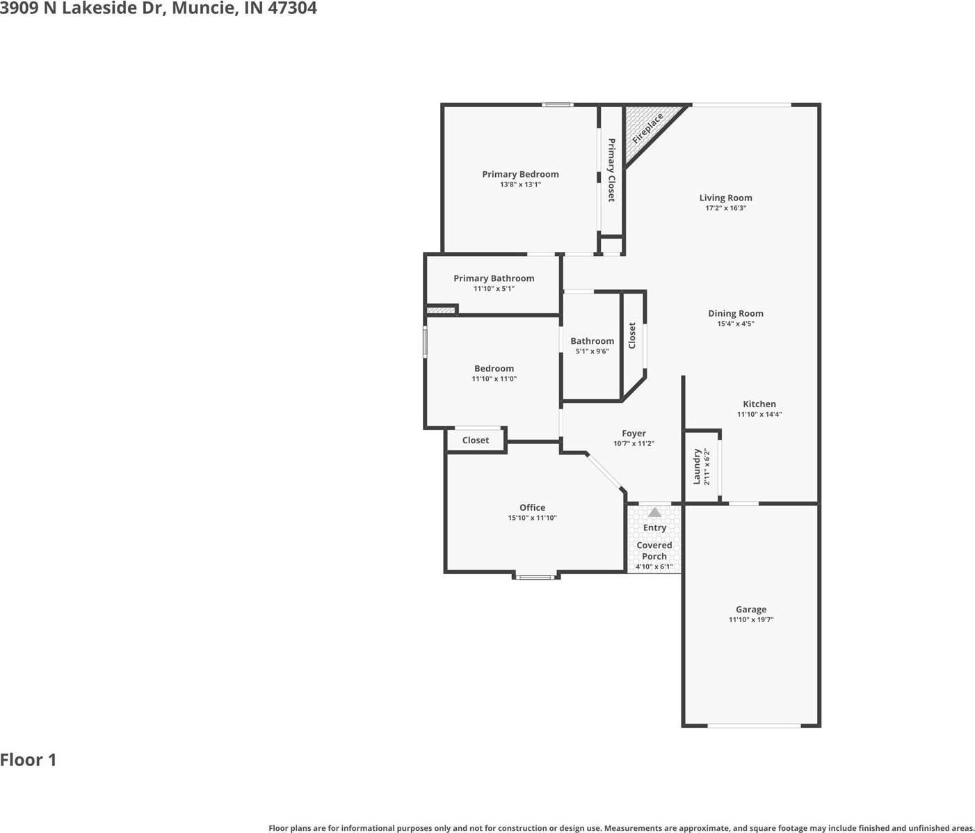 3909 N Lakeside Drive, Muncie, IN 47304