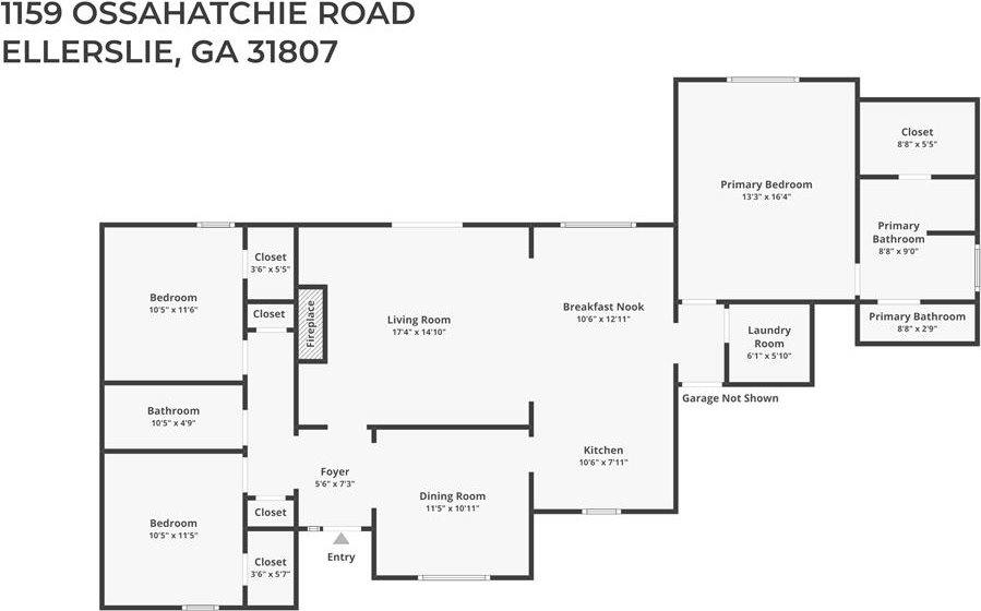 1159 Ossahatchie Creek Road, Ellerslie, GA 31807