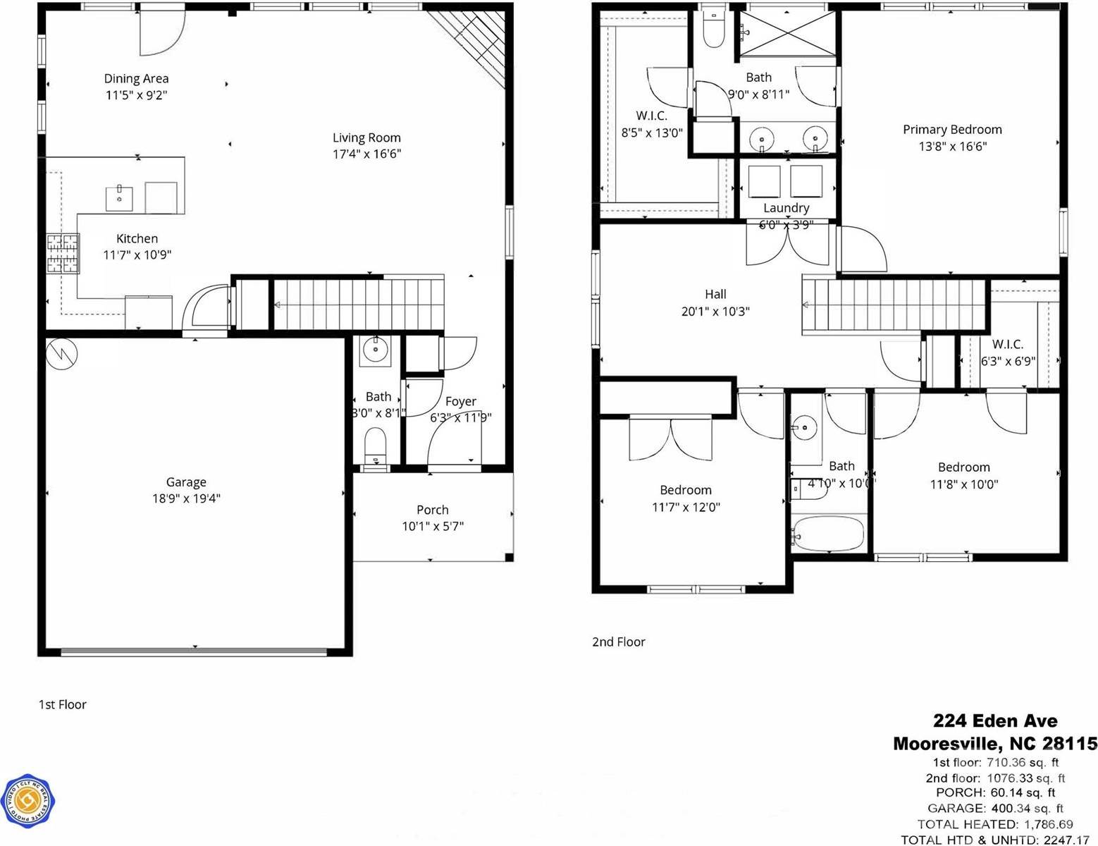 224 Eden Avenue, Mooresville, NC 28115