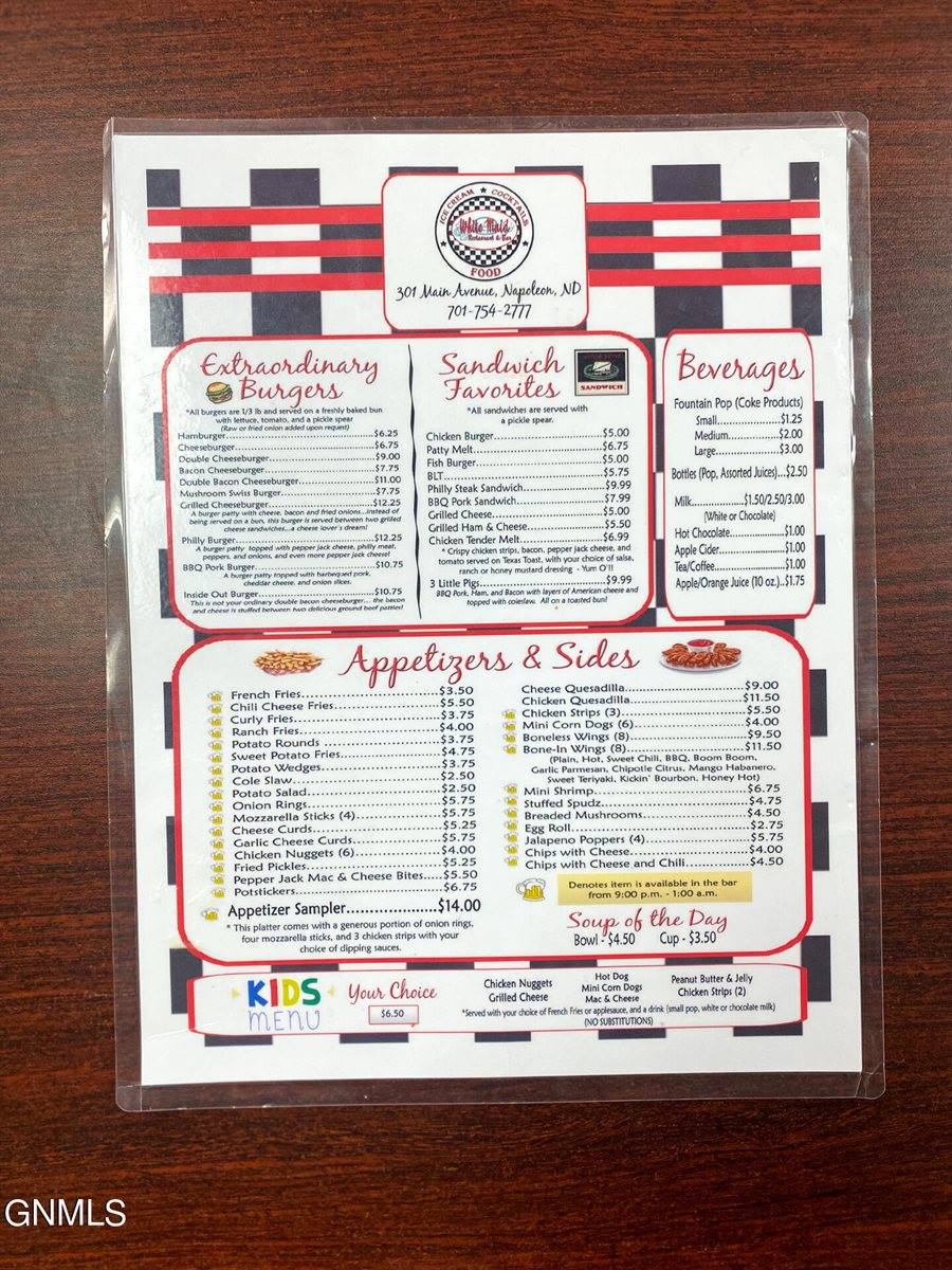 301 Main Avenue, Napoleon, ND 58561