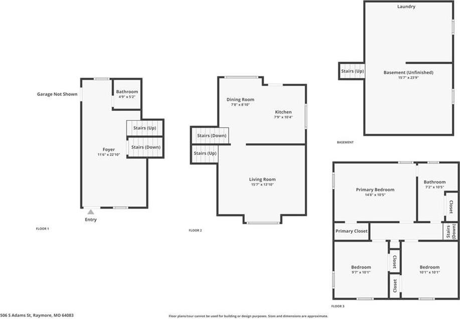 506 South Adams Street, Raymore, MO 64083