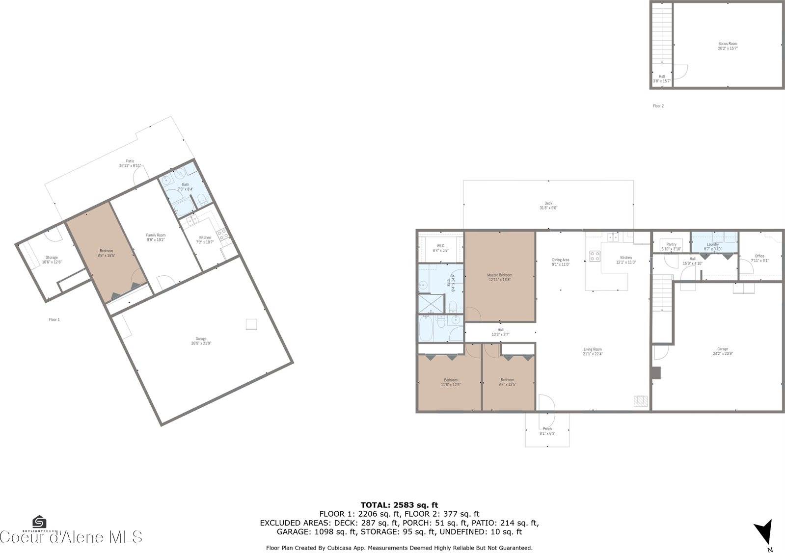 181 East Deer Meadow Ln, Blanchard, ID 83804