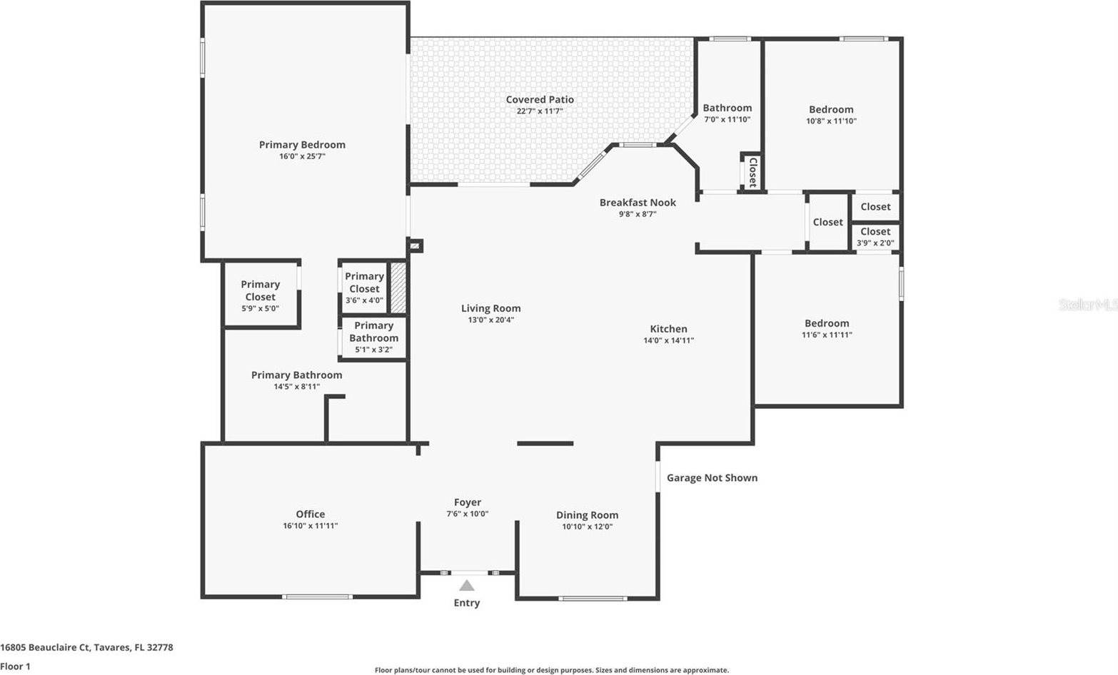 16805 Beauclaire Court, Tavares, FL 32778