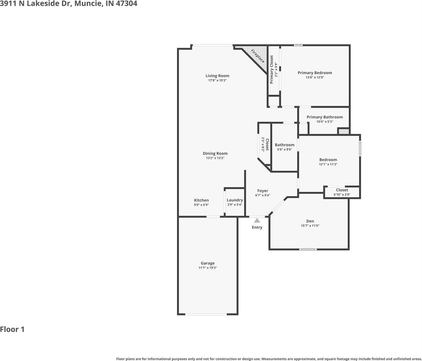 3911 N Lakeside Drive, Muncie, IN 47304