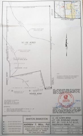 Bennett Road, Roseland, LA 70456