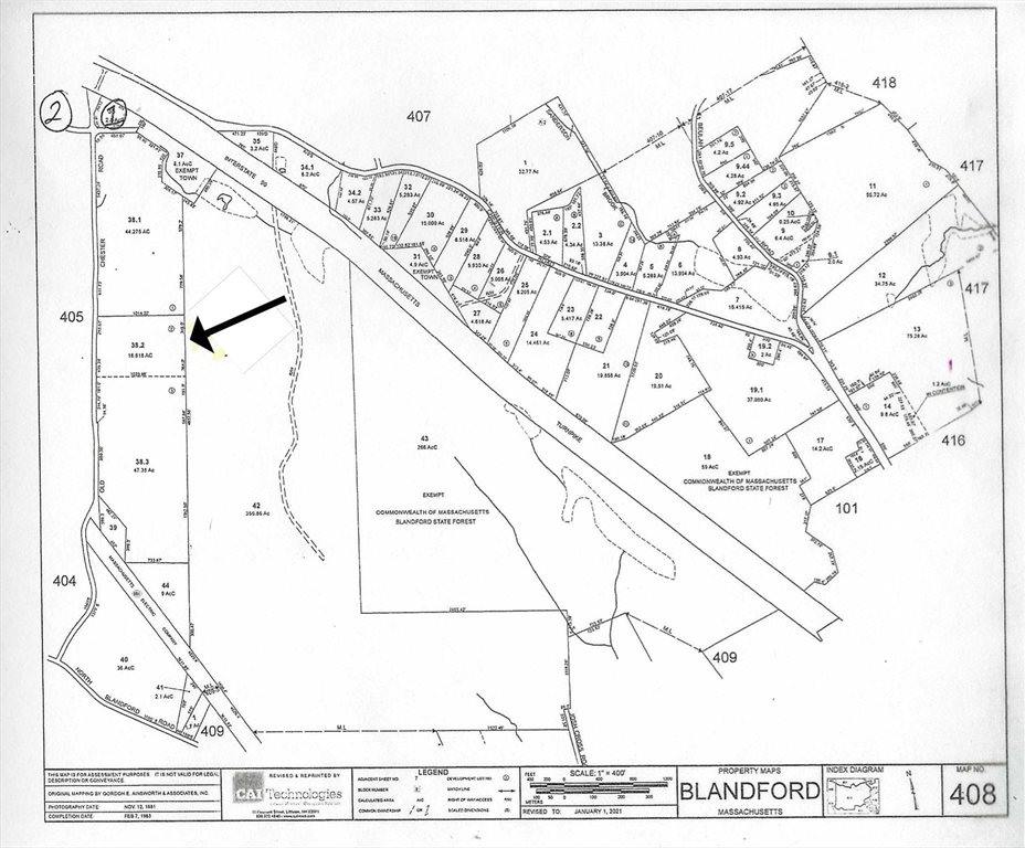 0 Old Chester Rd (Rear), Blandford, MA 01008