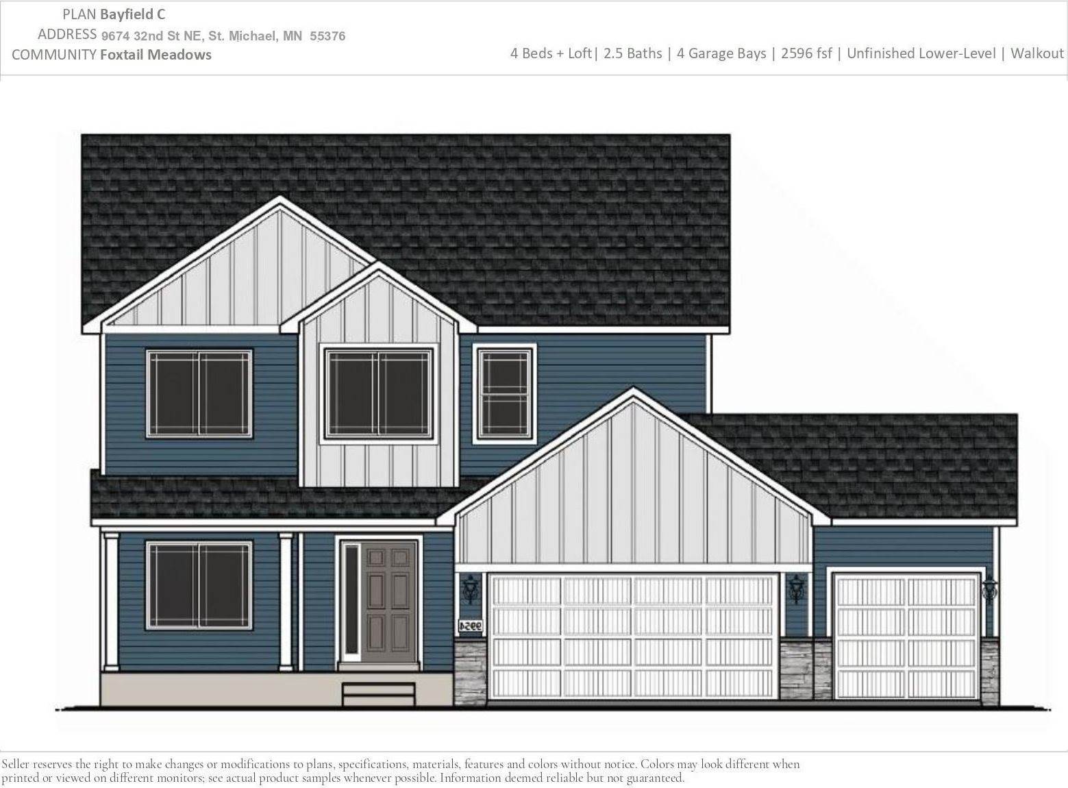 9674 32nd Street NE, Saint Michael, MN 55376