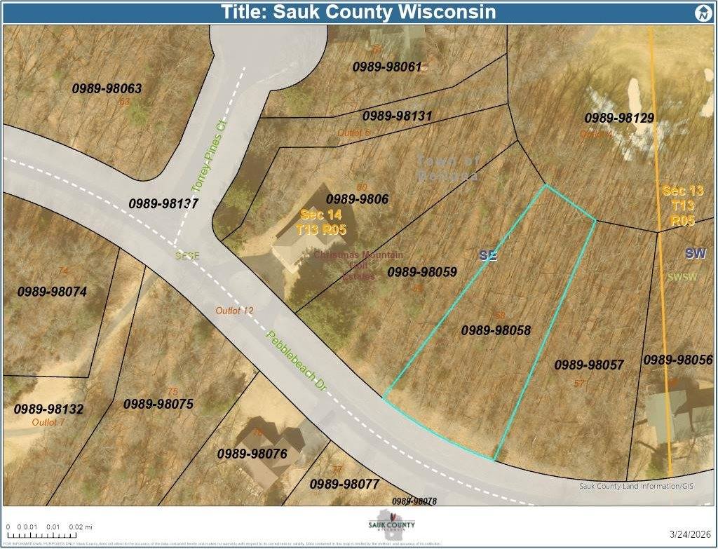 Pebble Beach Drive, Wisconsin Dells, WI 53965