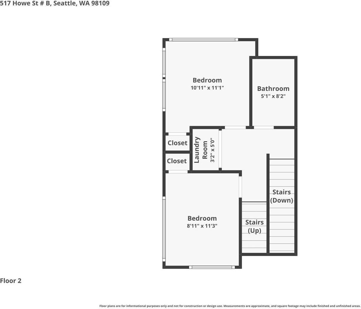 517 Howe Street, #B, Seattle, WA 98109