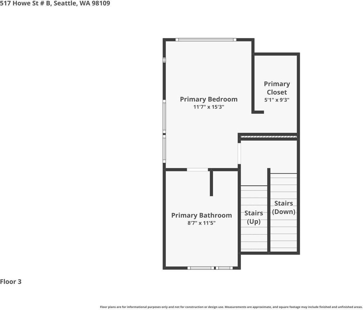 517 Howe Street, #B, Seattle, WA 98109