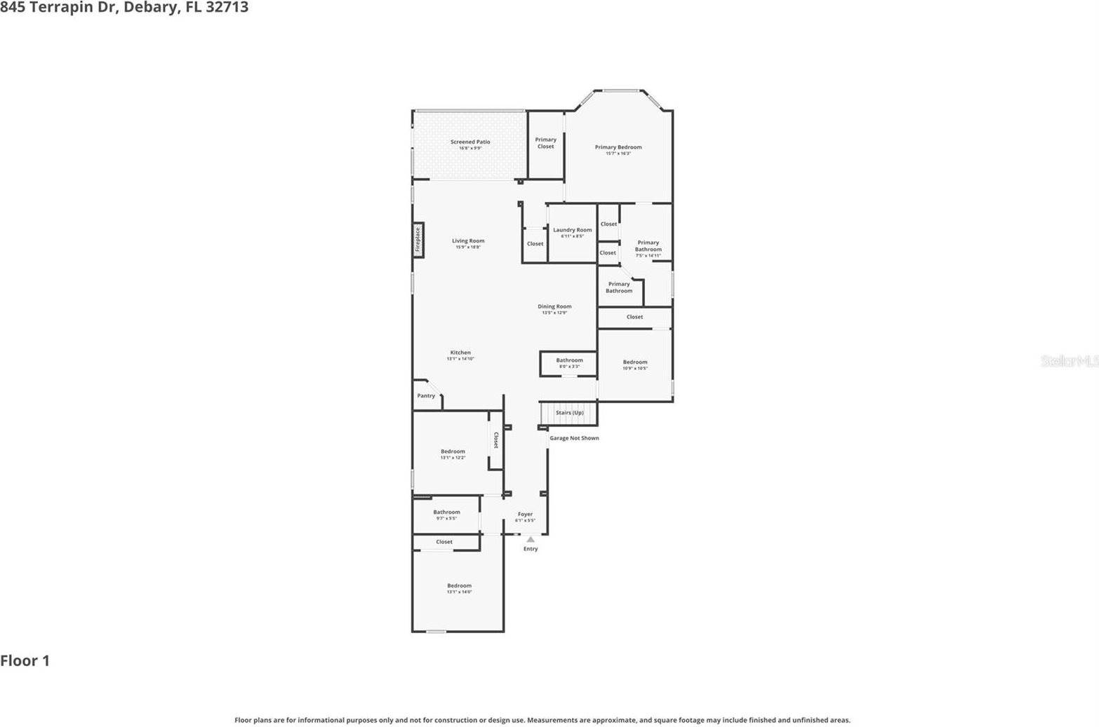 845 Terrapin Drive, Debary, FL 32713