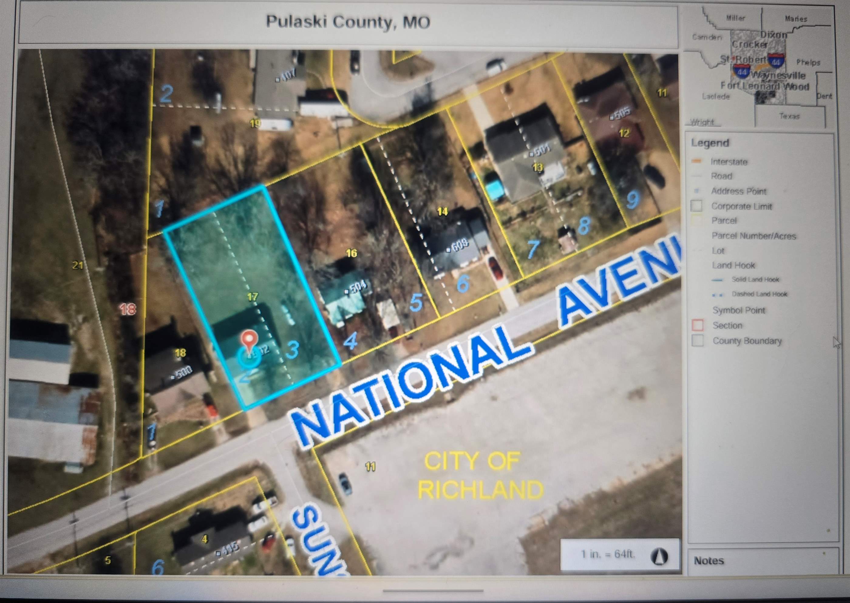 502 E National Ave, Richland, MO 65556