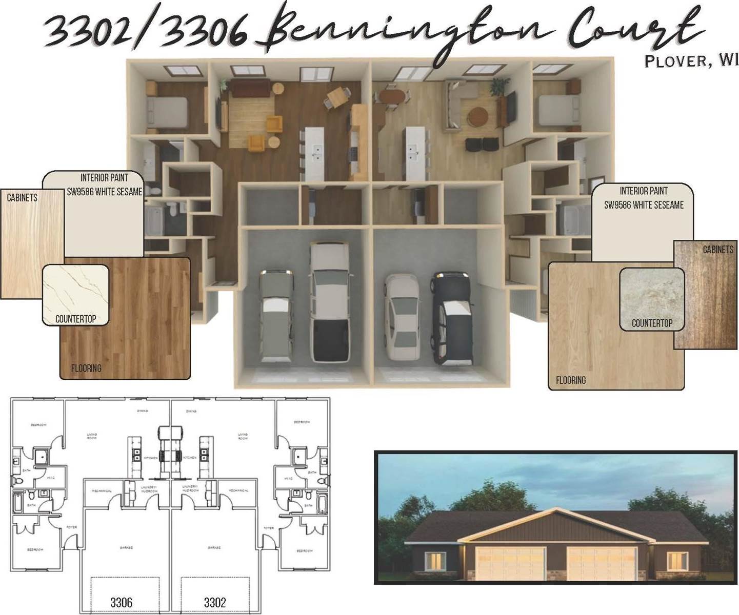 3302 Bennington Court, Plover, WI 54467