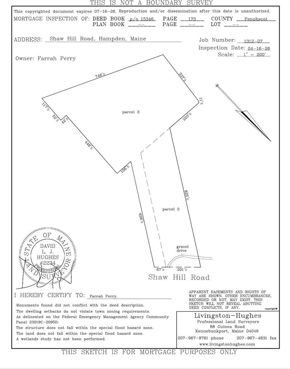Lot # TBD Shaw Hill Road, Hampden, ME 04444