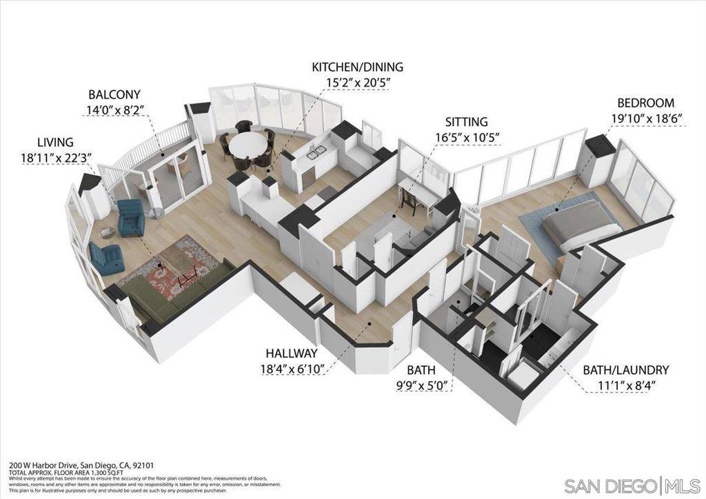 200 Harbor Drive, #2602, San Diego, CA 92101