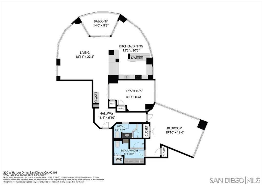 200 Harbor Drive, #2602, San Diego, CA 92101