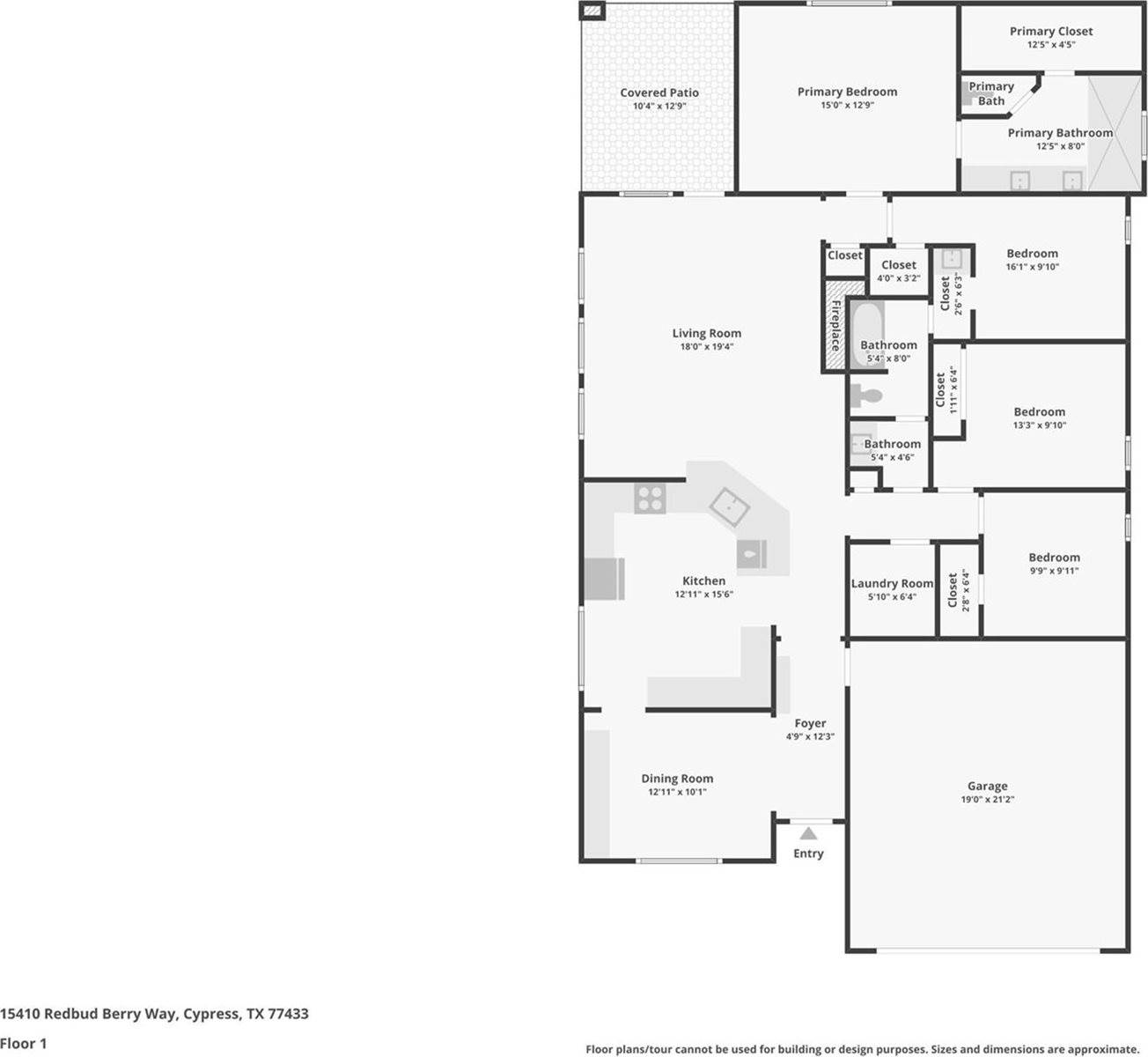 15410 Redbud Berry Way, Cypress, TX 77433