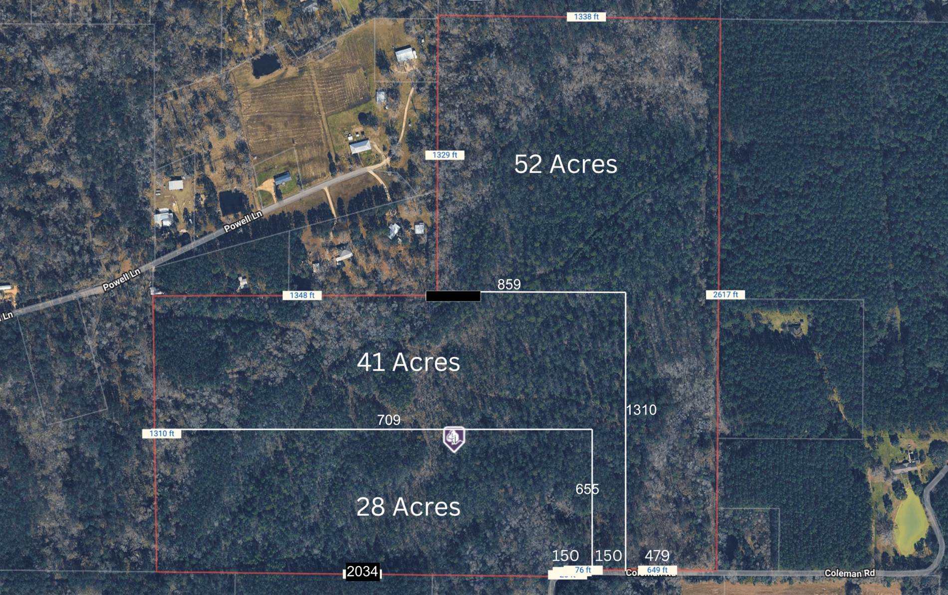 Coleman Road 41 Acres, Robert, LA 70455