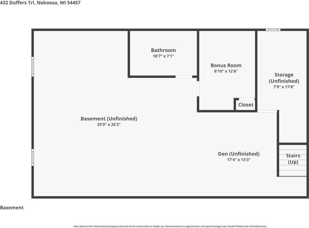 432 Duffers, Rome, WI 54457