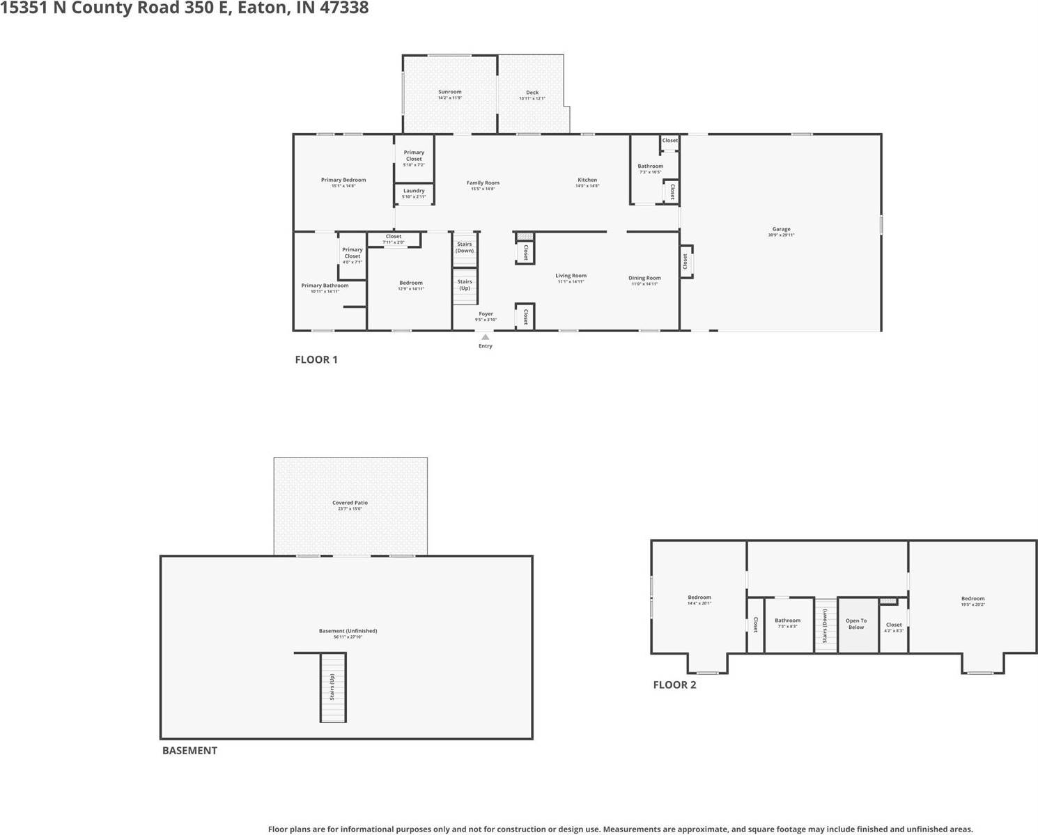 15351 N County Road 350 E, Eaton, IN 47338
