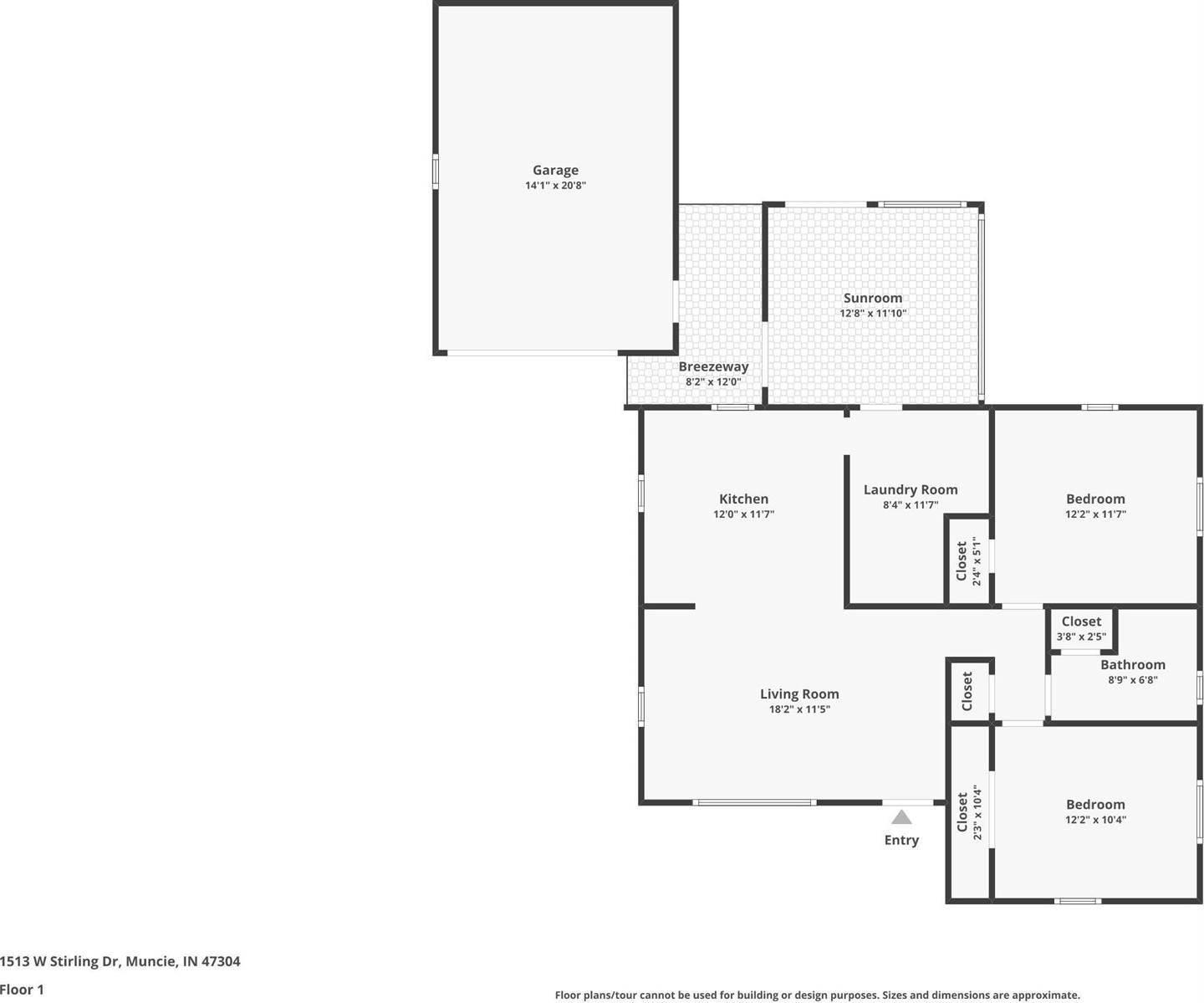 1513 W Stirling Drive, Muncie, IN 47304