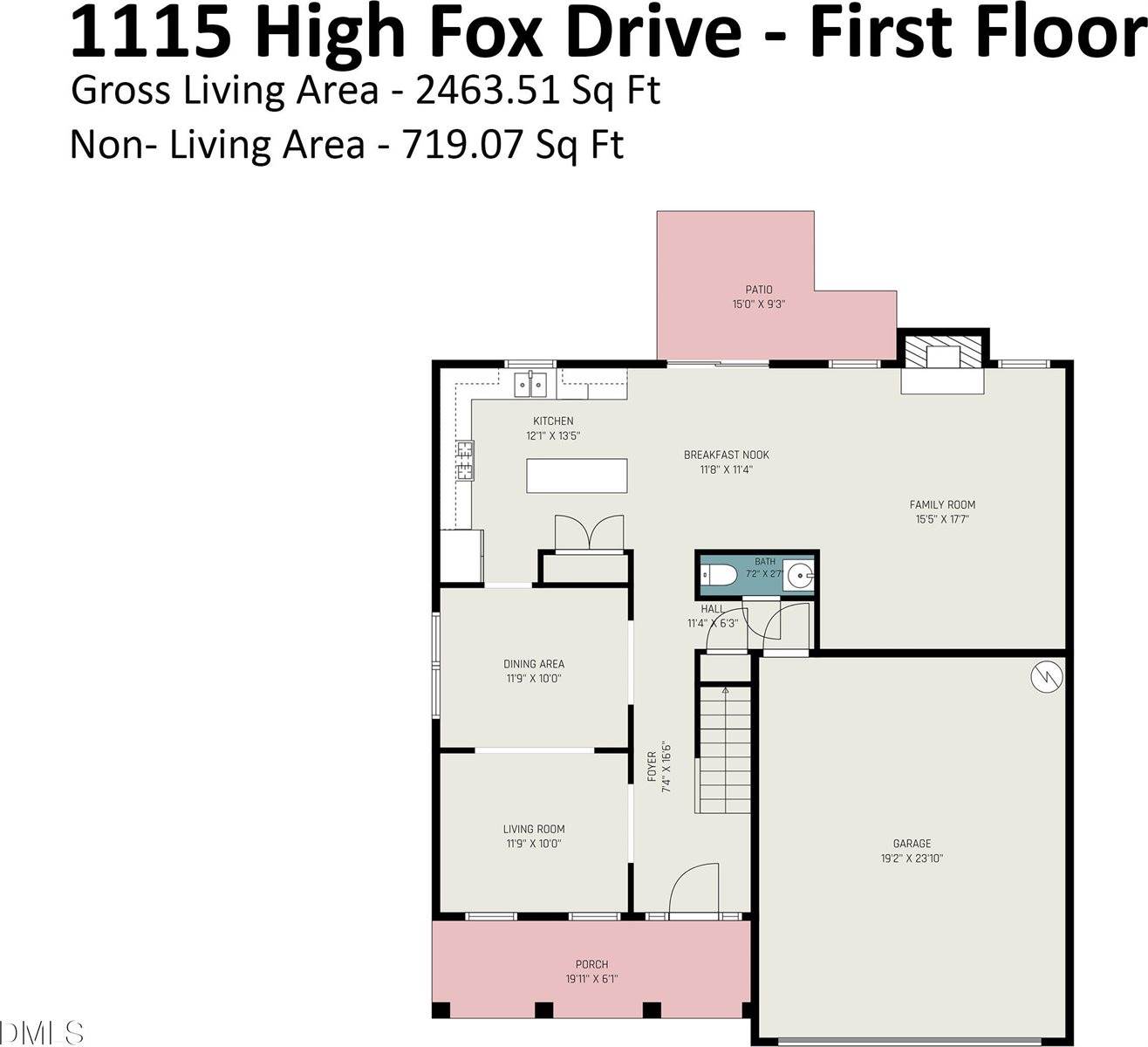 1115 High Fox Drive, Durham, NC 27703