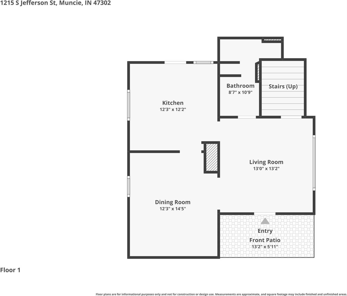 1215 S Jefferson Street, Muncie, IN 47302