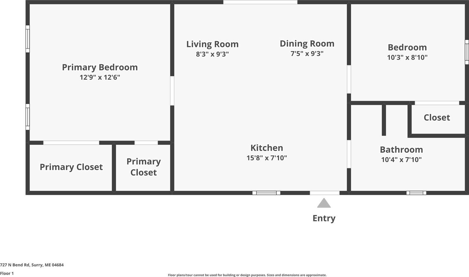 727 North Bend Road, Surry, ME 04684
