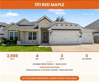1111 Red Maple Street, Centerton, AR 72719