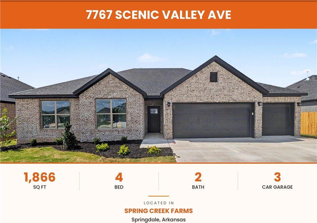 7767 Scenic Valley Avenue, Springdale, AR 72762