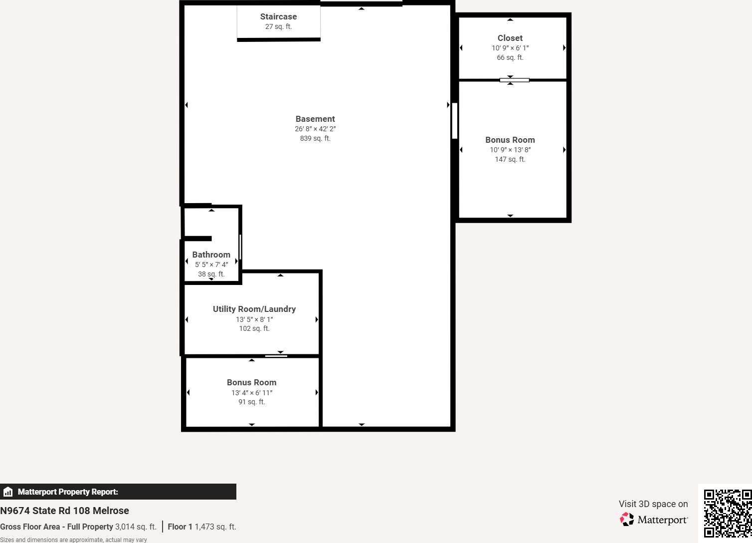 N9674 State Road 108 -, Farmington, WI 54642
