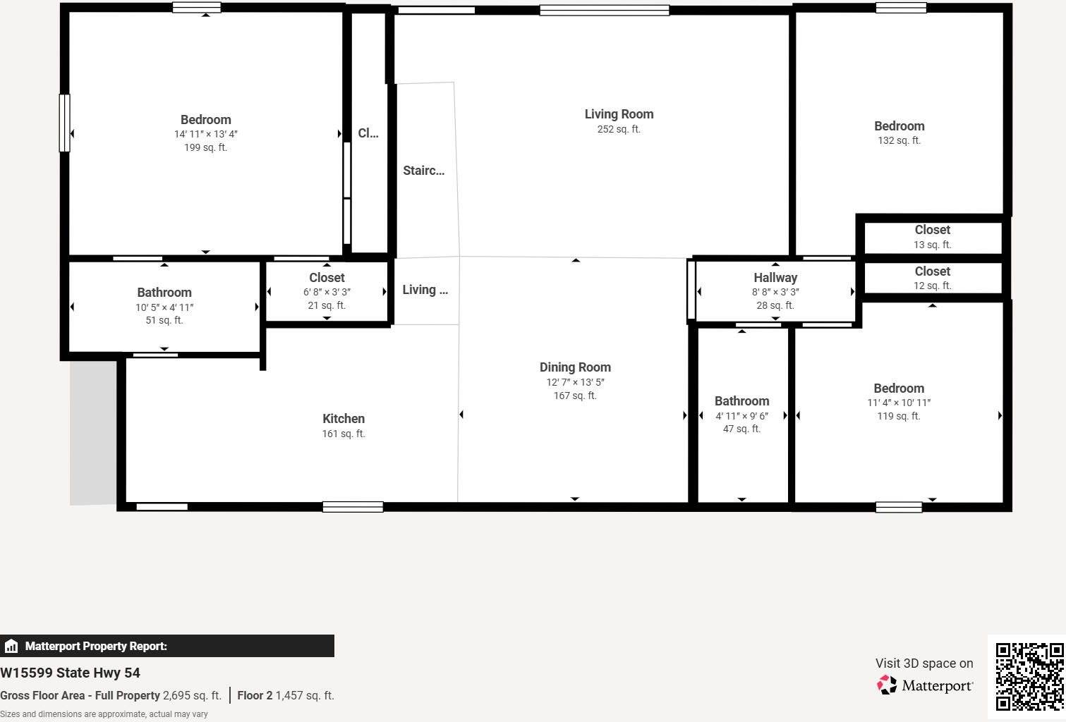 W15599 State Highway 54 -, North Bend, WI 54642