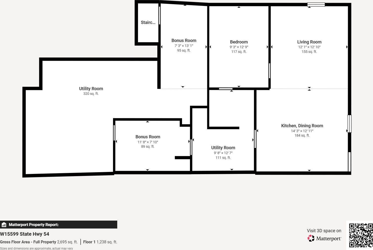 W15599 State Highway 54 -, North Bend, WI 54642
