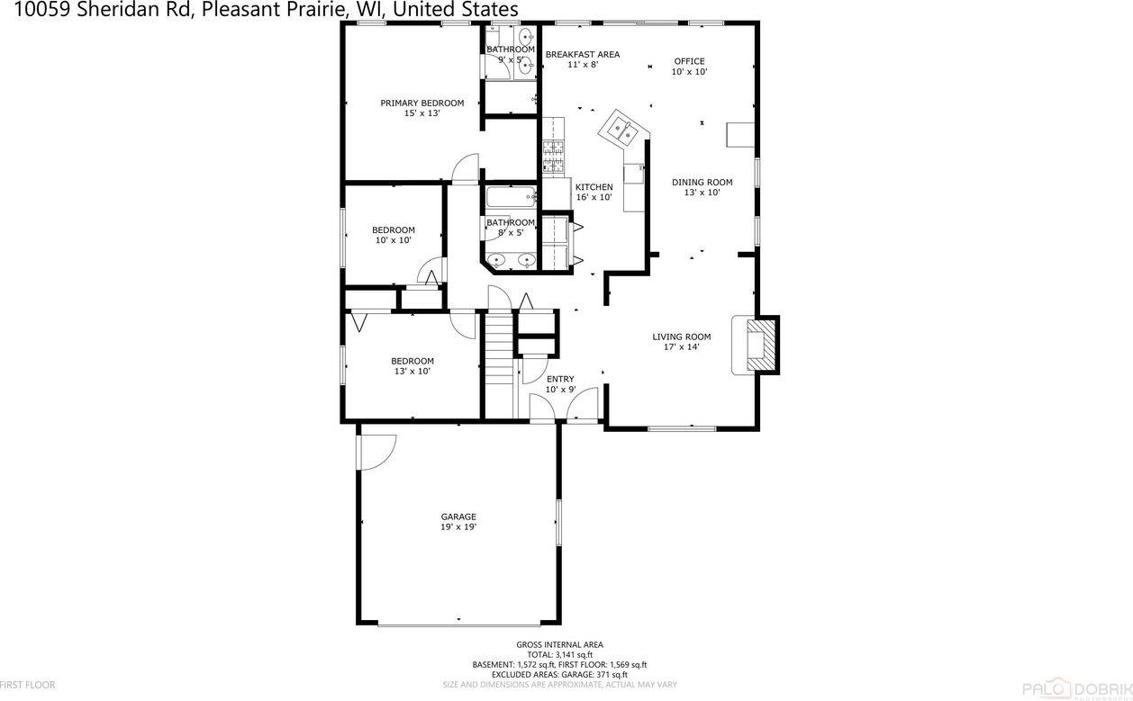 10059 Sheridan ROAD, Pleasant Prairie, WI 53158