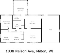 1038 Nelson AVENUE, Milton, WI 53563