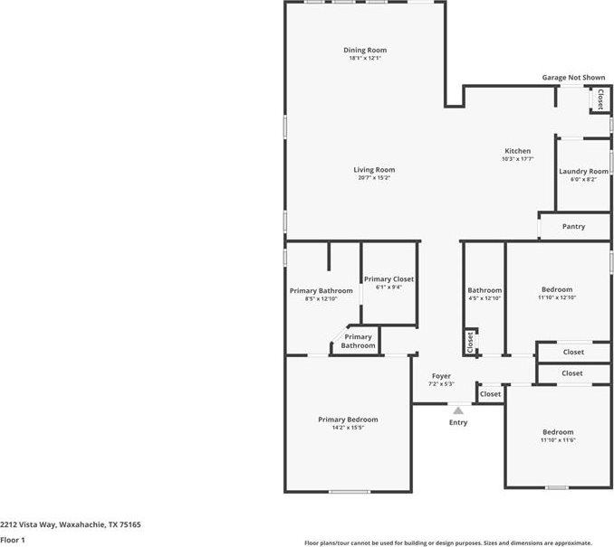 2212 Vista Way, Waxahachie, TX 75165
