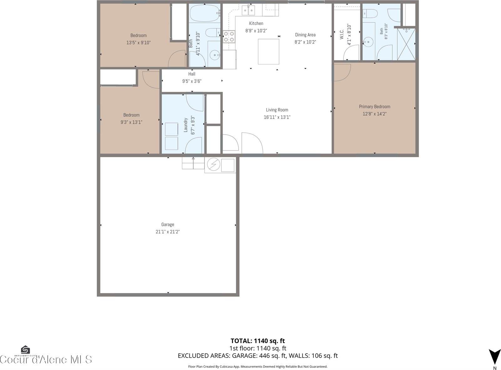 5802 West Joss Ln, Spirit Lake, ID 83869