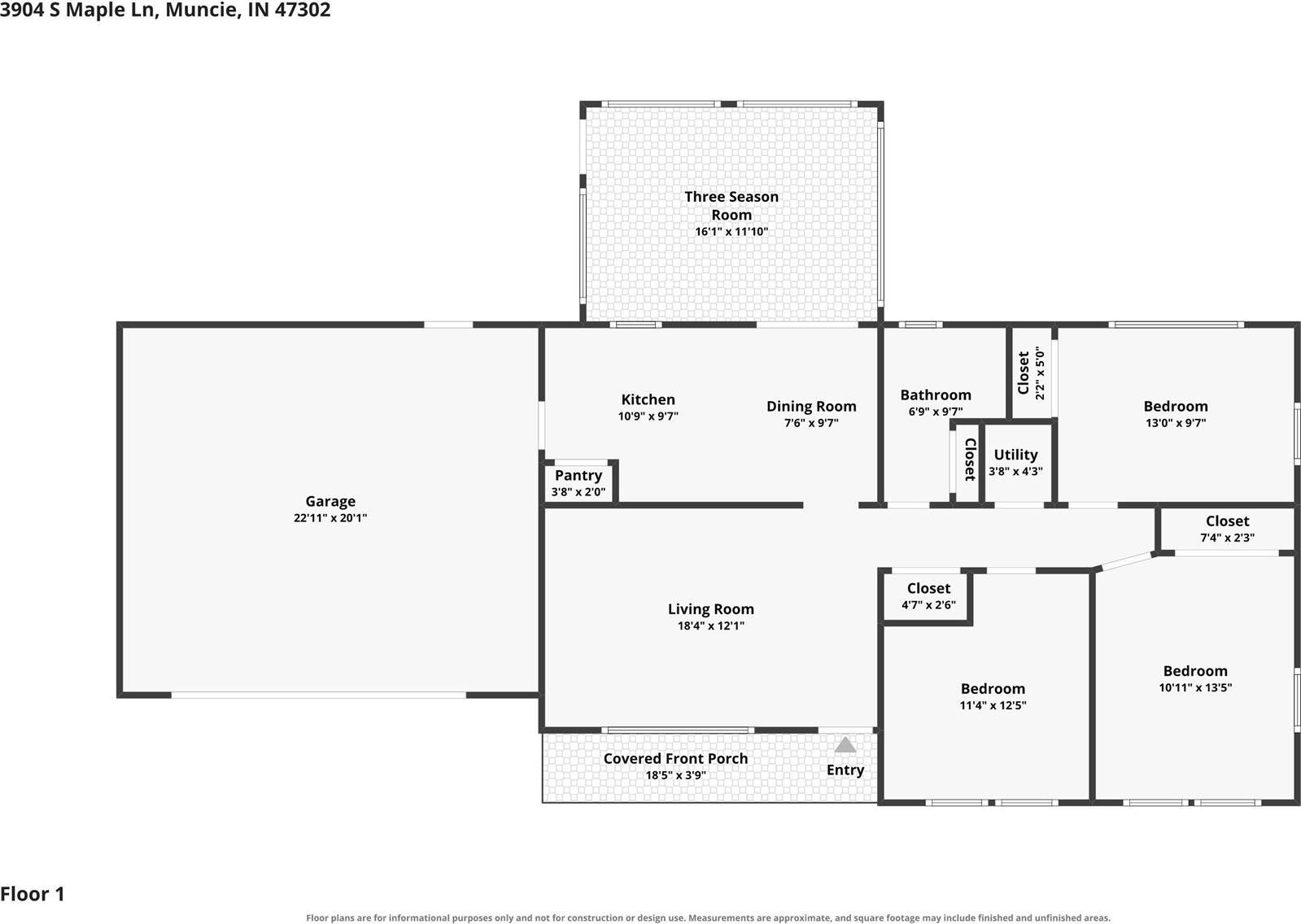 3904 S Maple Lane, Muncie, IN 47302