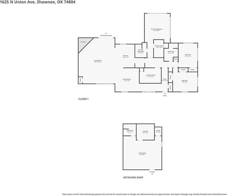 1625 North Union Avenue, Shawnee, OK 74804