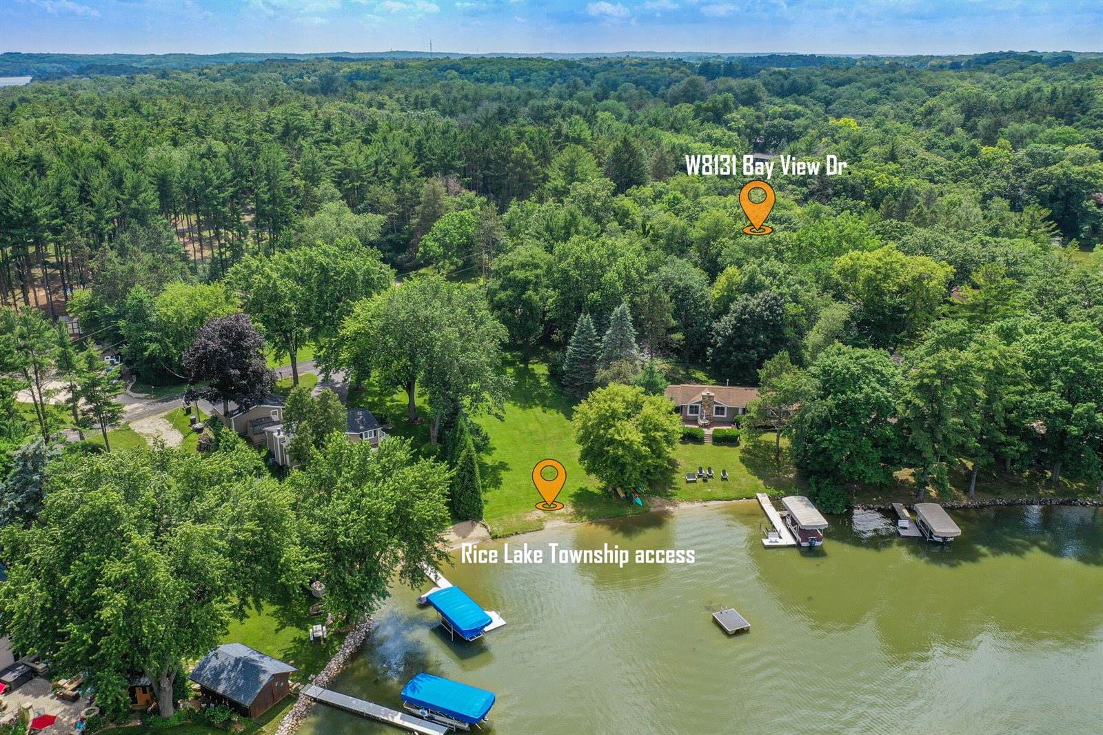 W8131 Bay View Dr, Whitewater, WI 53190