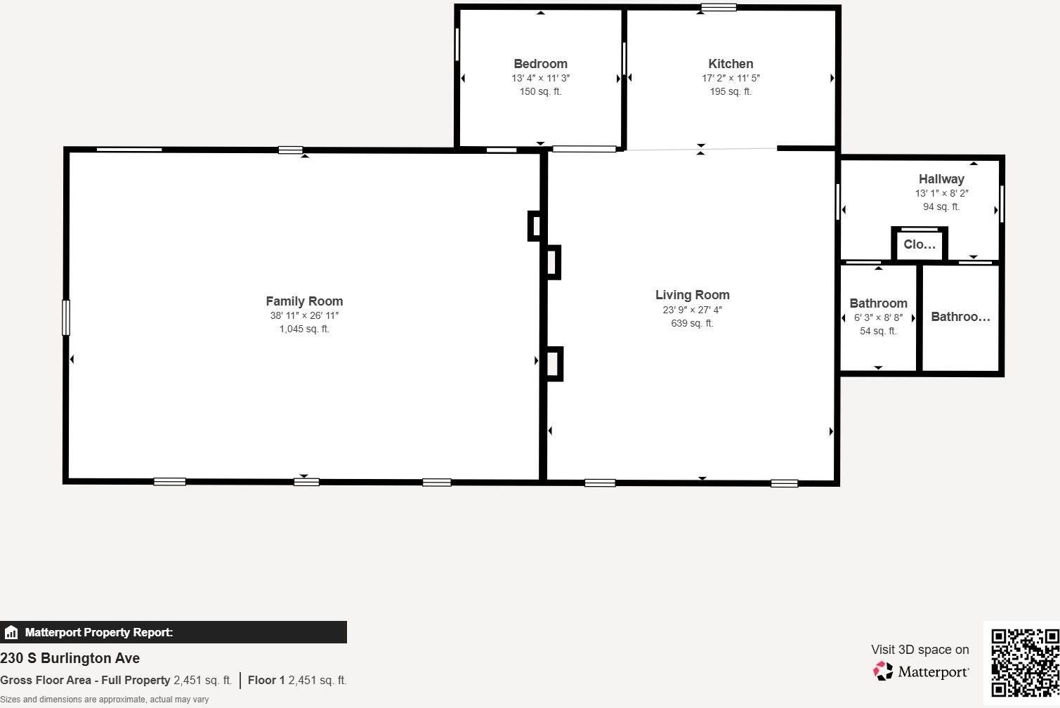 230 South Burlington Ave, Bagley, WI 53801