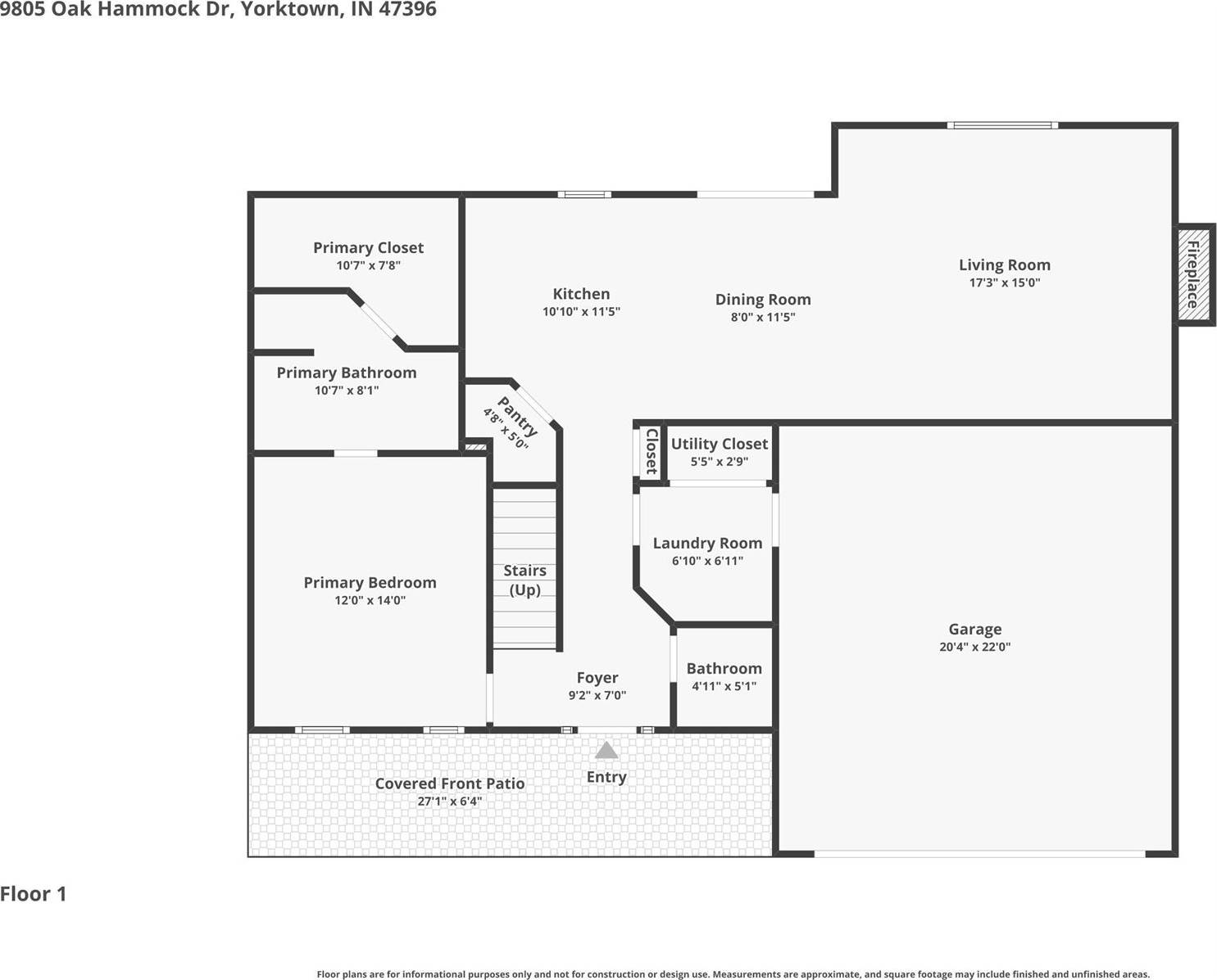 9805 Oak Hammock Drive, Yorktown, IN 47396
