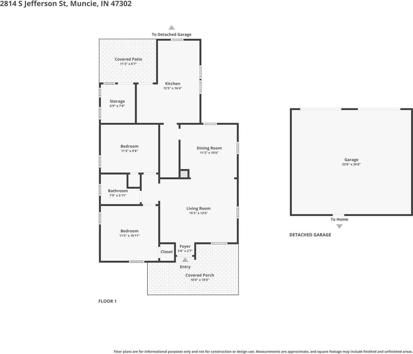 2814 S Jefferson Street, Muncie, IN 47302