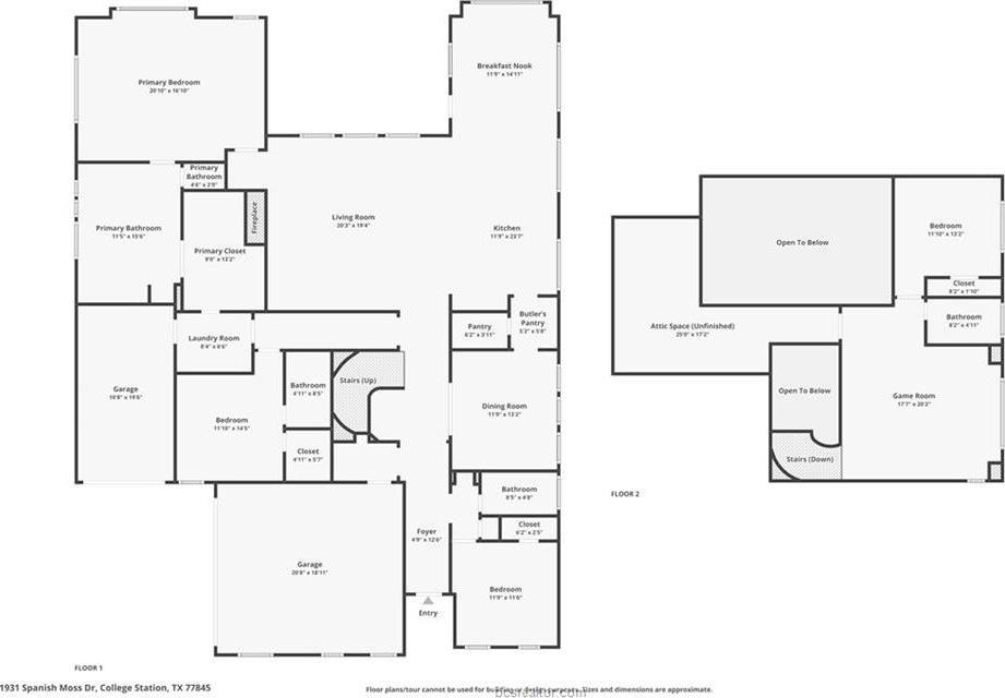 1931 Spanish Moss Drive, College Station, TX 77845