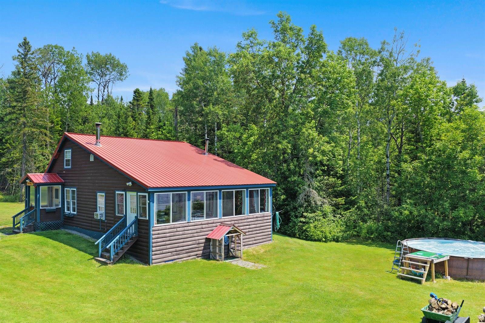 3107 Caribou Road, Cross Lake Township, ME 04779
