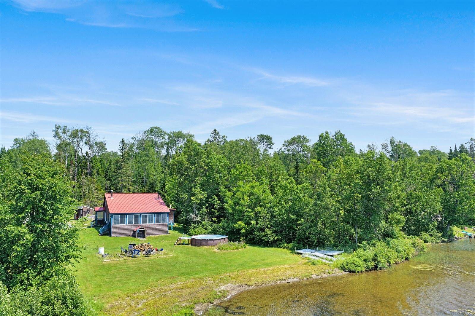 3107 Caribou Road, Cross Lake Township, ME 04779